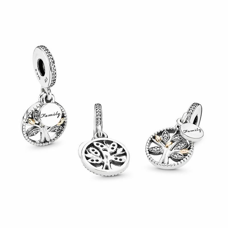 Pandora Sparkling Family Tree Dangle Charm Egypt PL8753409